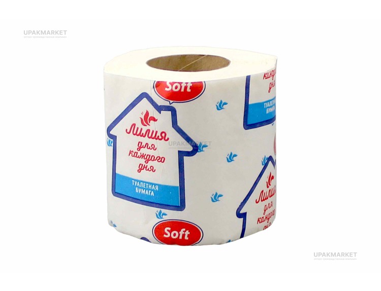 Туалетная бумага Лилия Soft — UPAKMARKET