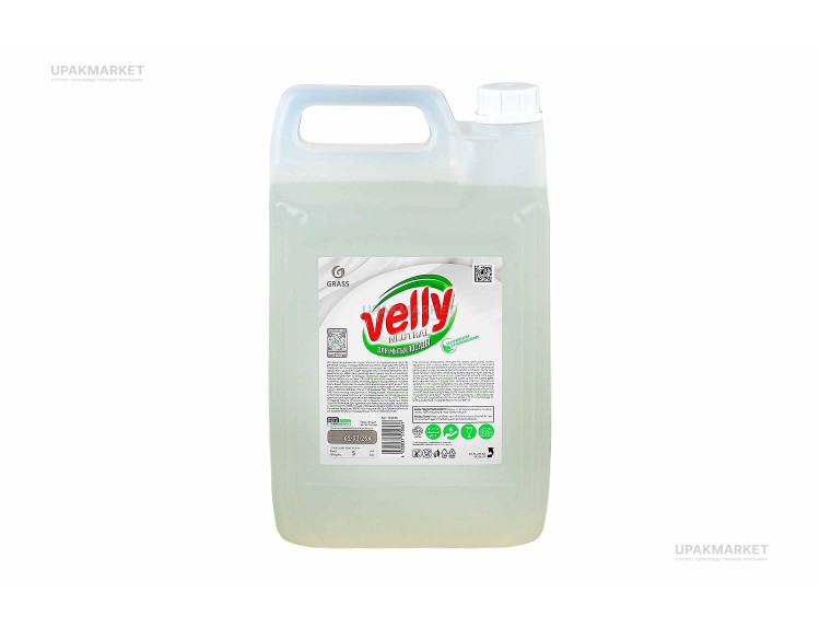 Средство для мытья посуды "Velly" Neutral, 5л  GraSS — UPAKMARKET