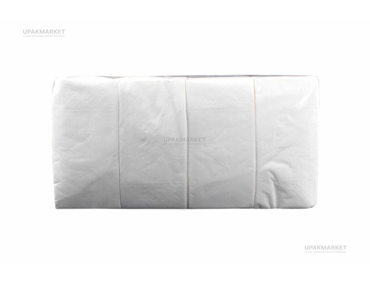 Салфетки 33х33 2-слойные PLUSHE Premium Professional200л/8уп 1/8 сложение — UPAKMARKET