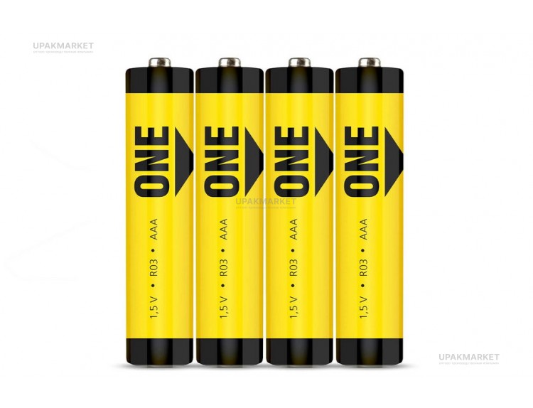 Батарейка AAA/R03/4S мизинчиковая Smartbuy ONE — UPAKMARKET