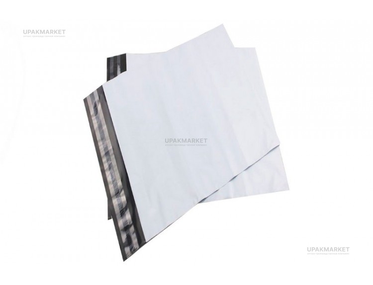 Пакет курьерский 660х500(540) ЧБ 50мкр — UPAKMARKET
