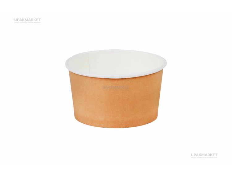 Креманка бумажная 0,180 Крафт Виридо d1-90 d2-73 h-50 — UPAKMARKET