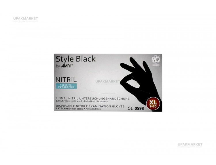 Перчатки нитриловые неопудр.смотр. STYLE (ПРЕМИУМ) XL — UPAKMARKET