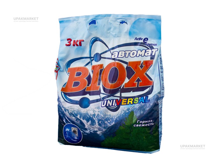 Стиральный порошок 3кг универсал автомат Волгоградбытхим BIOX ЧЗ — UPAKMARKET