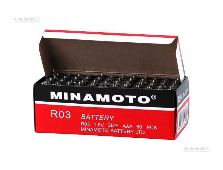 Батарейка ААА/R03 MINAMOTO — UPAKMARKET
