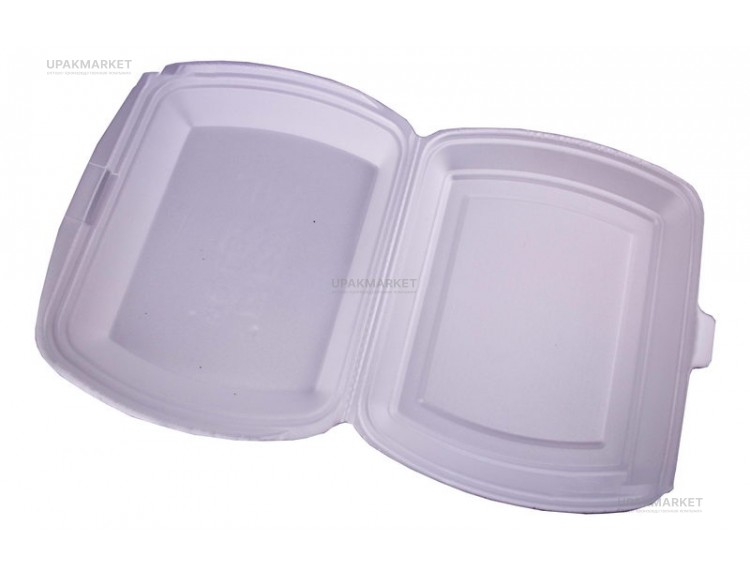 Ланч бокс LB-1 БЕЛЫЙ /248х204х60/ РЗУП — UPAKMARKET