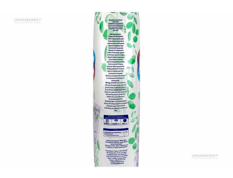 Кондиционер для белья "NATURAL" Green Blossom 1 л  АВС ЧЗ — UPAKMARKET