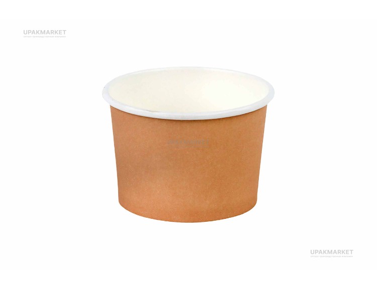 Креманка бумажная 0,130 Крафт Виридо d1-75 d2-60 h-50 — UPAKMARKET