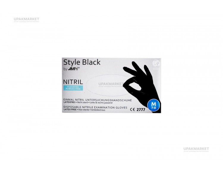 Перчатки нитриловые неопудр.смотр. STYLE (ПРЕМИУМ) M — UPAKMARKET