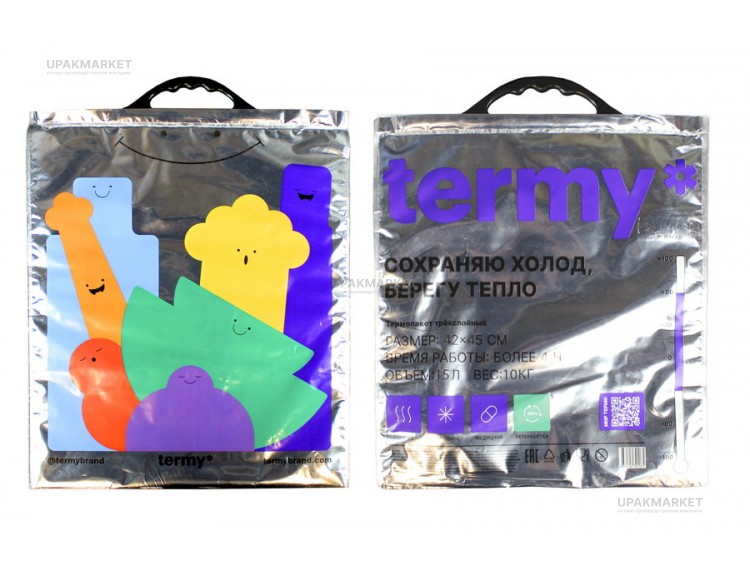 Термопакет Termy STANDART 42x45см Мет/ПВД — UPAKMARKET
