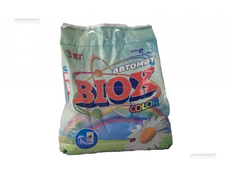 Стиральный порошок 3кг колор автомат Волгоградбытхим BIOX — UPAKMARKET