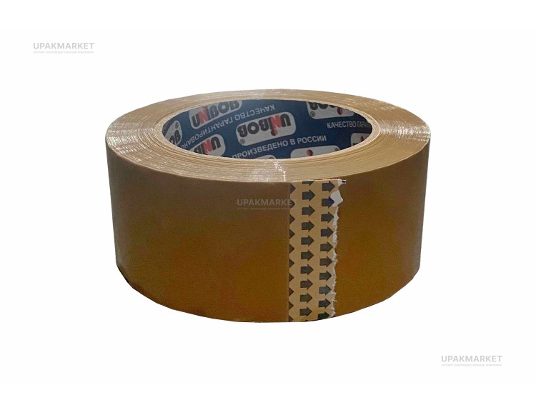 Скотч 48х66м №500 темн 43мкм UNIBOB — UPAKMARKET