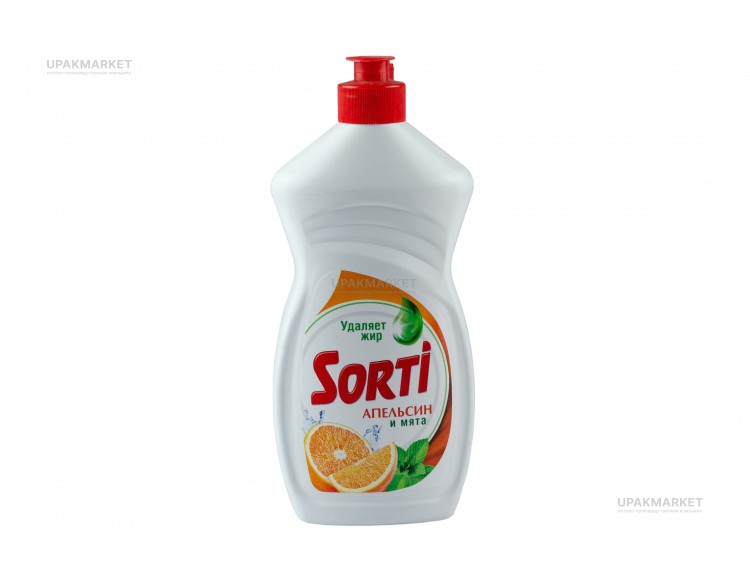 Средство для мытья посуды Апельсин и Мята 450мл Нэфис SORTI ЧЗ — UPAKMARKET