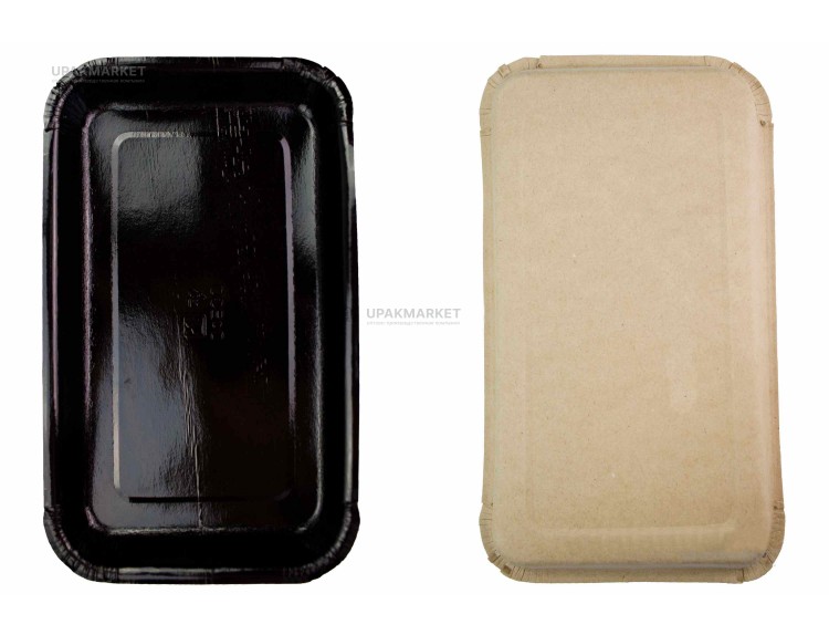 Лоток PLATTER 400 ЧЕРНЫЙ 220х140х20 OSQ (OCQ, OCIQ, ОСК, ОЭСКЬЮ, ОСИКЬЮ) — UPAKMARKET