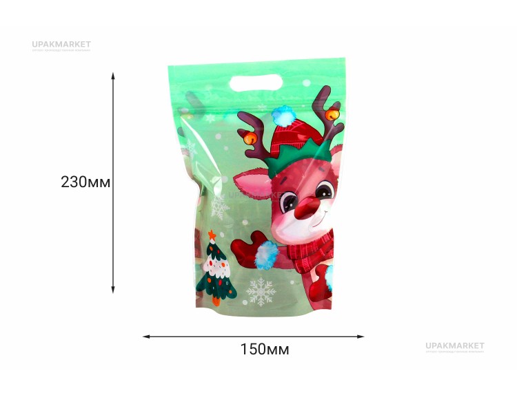 НГ Пакет зиплок 15х23 /5уп х 50шт/ (250шт) МИКС — UPAKMARKET
