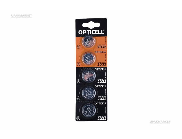 Батарейка OPTICELL Specialty CR2032 5B 1х5 — UPAKMARKET