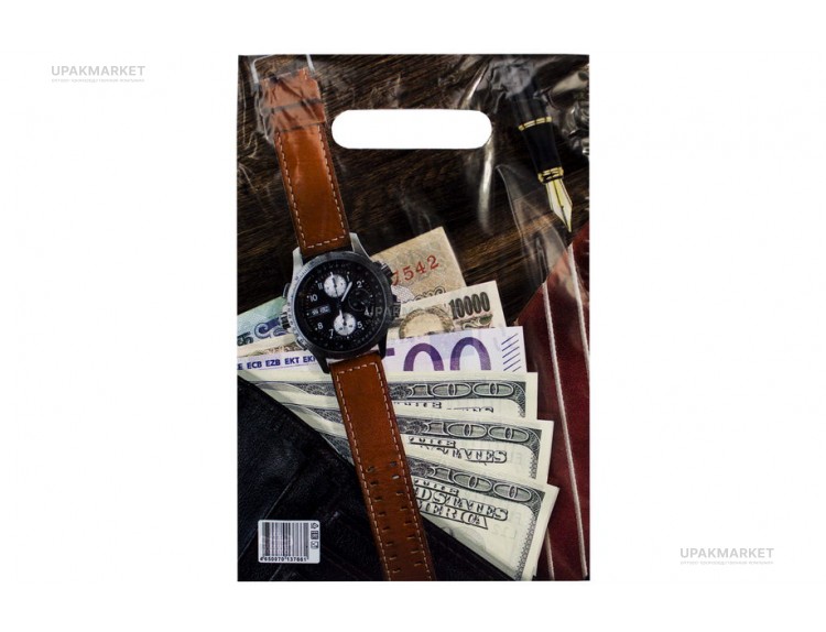 _Пакет Тико 20х30 "Мужской NEW" — UPAKMARKET