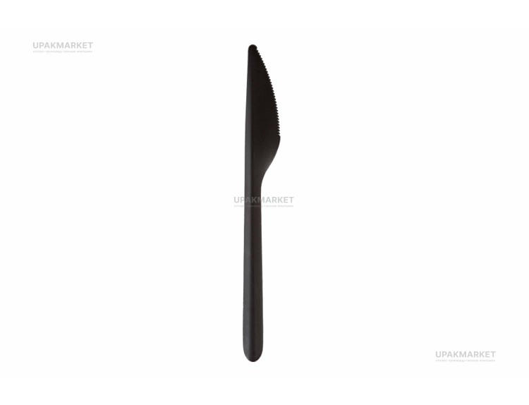 Нож чёрный 173,5 мм ПП ВЗЛП (20упх50шт.) (1000шт) компакт — UPAKMARKET