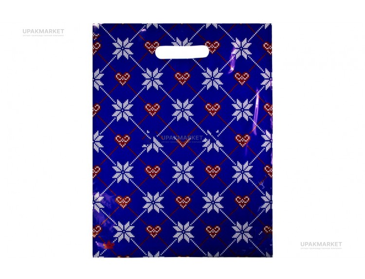 Пакет Тико 31х40 "Свитер " глянец. — UPAKMARKET