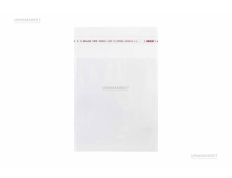Пакет ПП с клапаном 140х280(310)мм 25мкр — UPAKMARKET