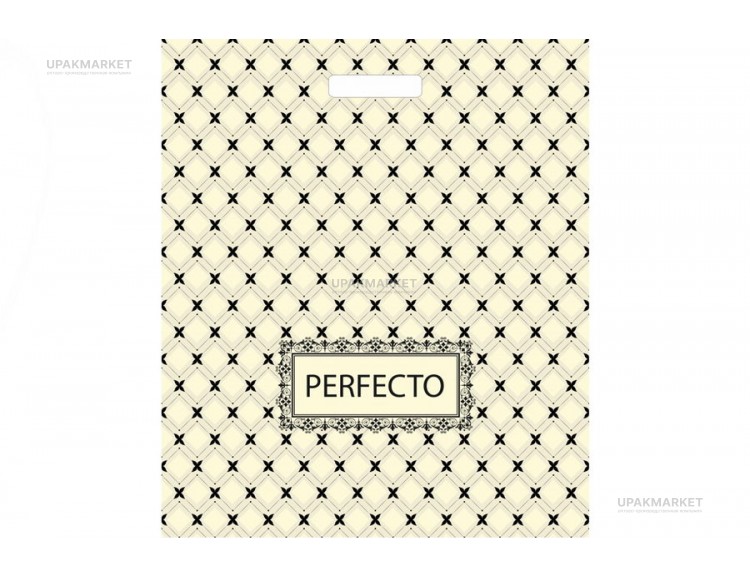 Пакет 42х48 "Перфекто Беж" Тико /8уп х 50шт/ — UPAKMARKET