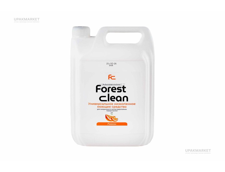 Универсальное моющее средство 5л Лимон канистра Forest Clean ЧЗ — UPAKMARKET