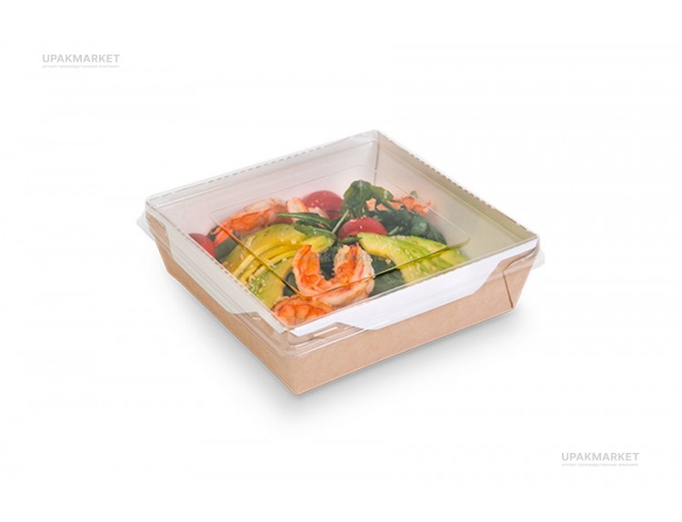 Салатник OpSalad 1200 дно 165х165х65мм OSQ (OCQ, OCIQ, ОСК, ОЭСКЬЮ, ОСИКЬЮ) — UPAKMARKET
