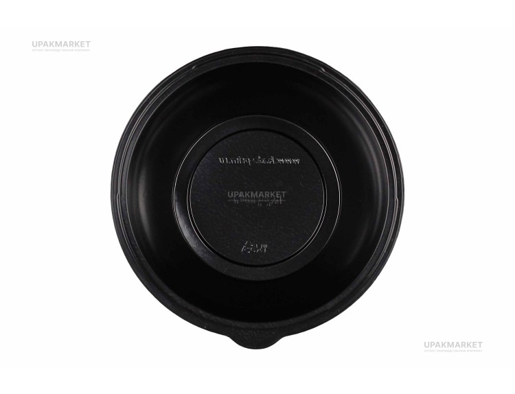 Салатник КД-107   дно черное   1300мл   /203*85/   Кадо   (400шт) — UPAKMARKET