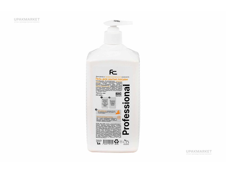 Гель для мытья посуды "Сочный лимон" 1л Forest Clean ЧЗ — UPAKMARKET