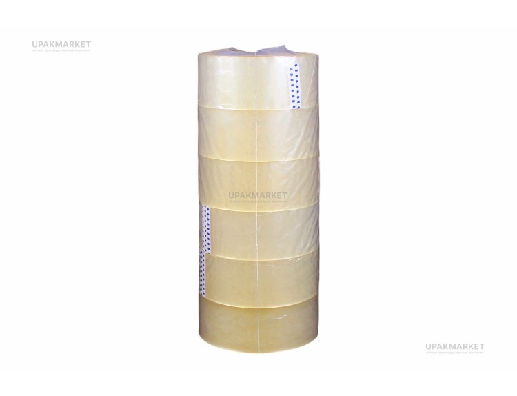 Скотч 48х132м №600 прозрачный 45мкм UNIBOB — UPAKMARKET