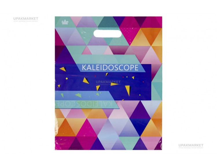 _Пакет Тико 31х40 "Калейдоскоп колор " глянец. — UPAKMARKET