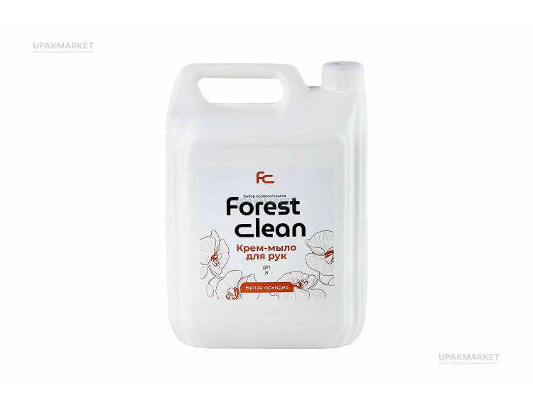 Крем-мыло "Белая орхидея" 5л канистра Forest Clean ЧЗ — UPAKMARKET