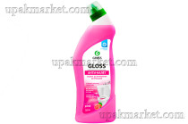 Чистящий гель для ванны и туалета "Gloss pink" с ароматом Грейпфрута, флакон 750 мл   GraSS 