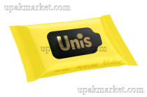 Салфетки влажные 15шт Perfume Yellow Unis