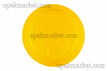 Тарелка пластиковая желтая 165мм 4,2гр Стандарт Пластик ПП /20уп х 100шт/