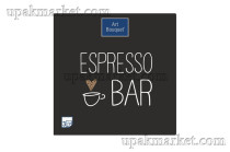 Салфетки 33х33 3 - слойн. Art Bouquet 20 шт Espresso Bar (Кофе) 