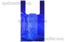 Пакет майка 22х42 2 гр синяя Ростов Д /50уп х 100шт/