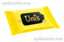 Салфетки влажные 15шт Perfume Yellow Unis 
