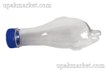 Банка ПЭТ 0,300 "Дельфин" + синяя крышка №38 (Хорека)