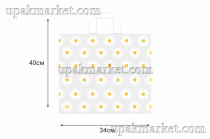 Пакет с петлевой ручкой 70мкм 34х40 "Летняя нотка" Тико (6уп х 50шт)