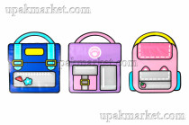 Пакет зиплок 18х21 Ранец большой (3х50шт) Микс 3 вида Китай