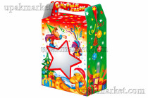 Подарочная упаковка 1000г НГ  НАСТРОЕНИЕ с окном 