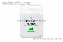 Гель для мытья посуды "Зеленое яблоко" 5л канистра Forest Clean 