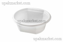 Тарелка суповая 0,6л ППУ ПП белая 8,5гр Люкс