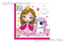 Салфетки 33х33 3 - слойн. Art Bouquet 20 шт  Милая принцесса