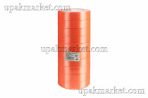 Лента 2 см Атласная Оранжевая 22 м (10 бабин)