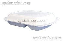 Ланч бокс LB-2 БЕЛЫЙ   /250*205*40/ 