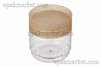 Емкость для сыпучих продуктов "Palermo" 0,5л (бесцветный флэк) 24 шт.