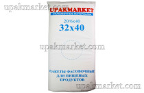 Пакет фасовочный пласт (20+12)х40 Упакмаркет 8мкм