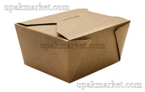 Картонный универсальный контейнер FOLD BOX 900 168х132х53. Обьем 900мл 